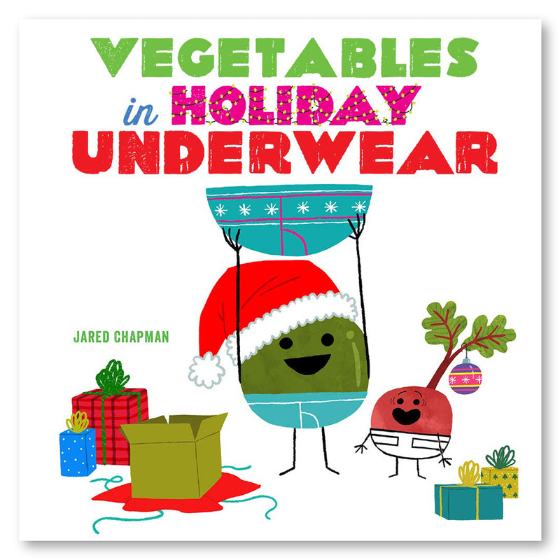 Vegetables in Holiday Underwear Book