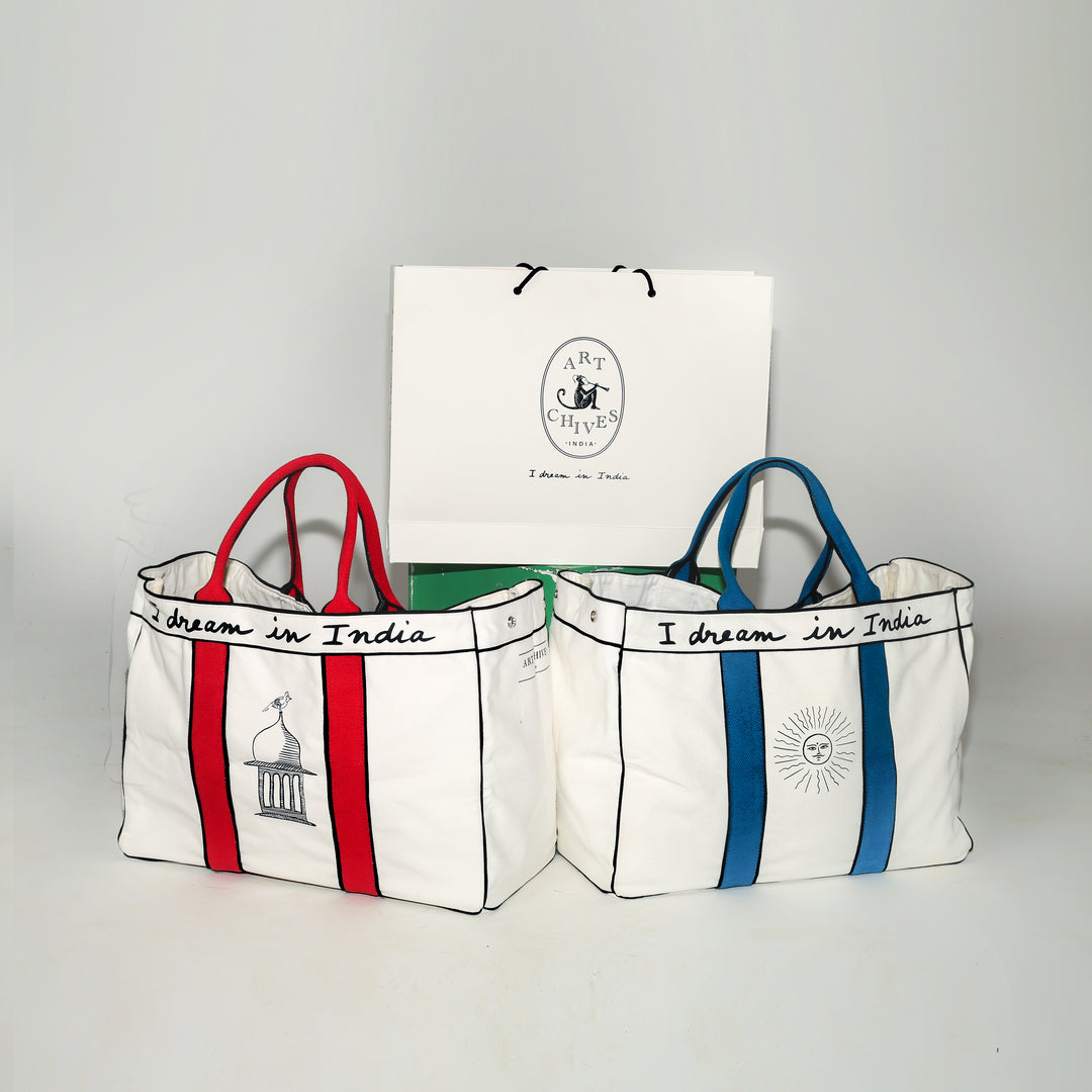 The India Tote - The Monkey under the Sun