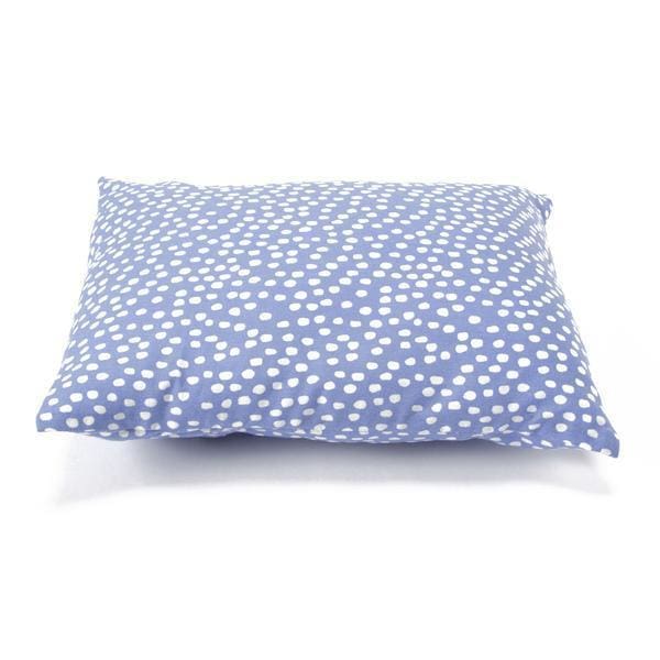 Baby Pillow Cover Set without Filler Purple and White Spots