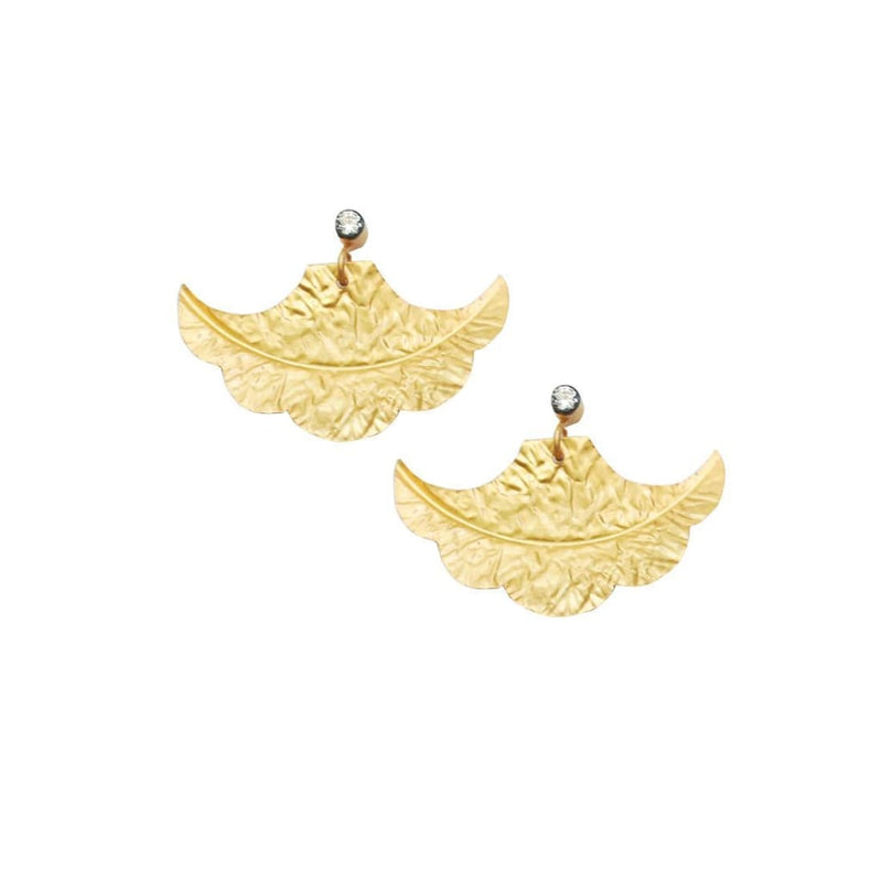DRY LEAF EARRINGS