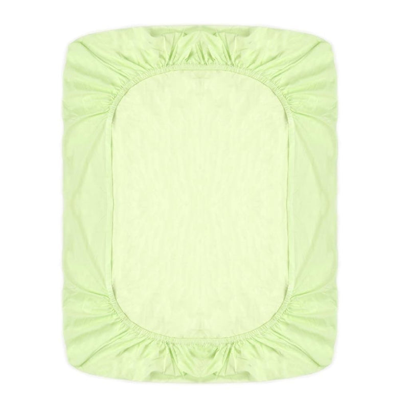 Fitted Crib Sheet Lime Green