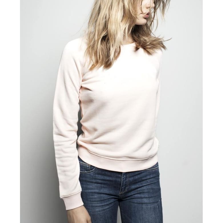 FLOCK PRINT BAT - LOOSE FIT RAGLAN SWEAT