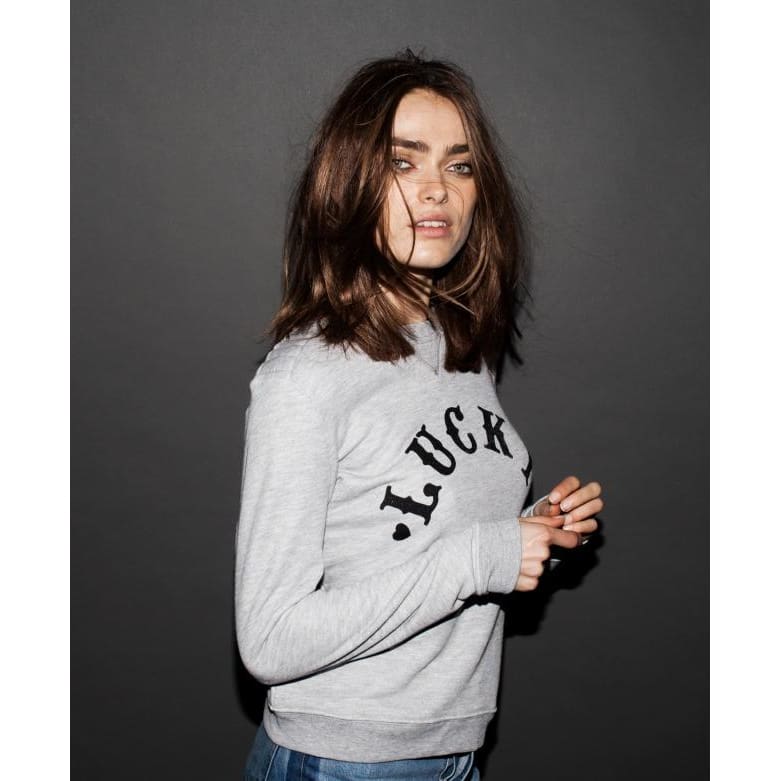 LUCKY - SWEAT WITH ARM DETAIL