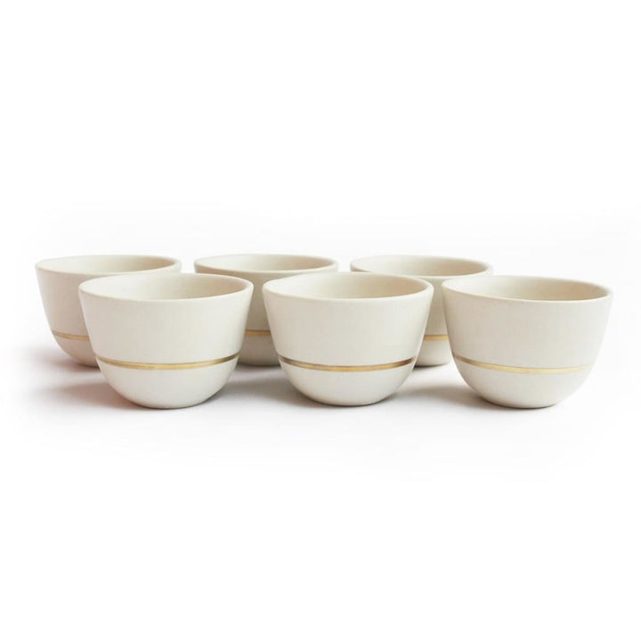 LUNA CUP (SET OF 6) - Ceramic