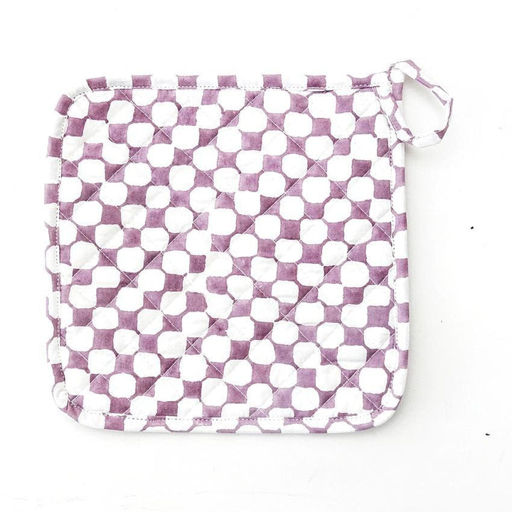 MARNIE PLUM POT HOLDER