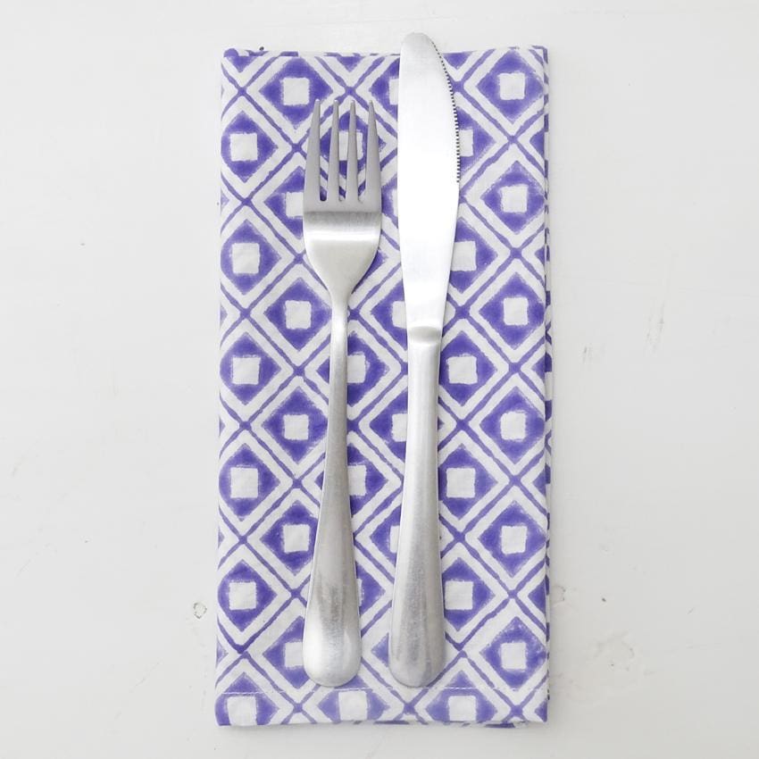 MARNIE PURPLE NOOR NAPKIN