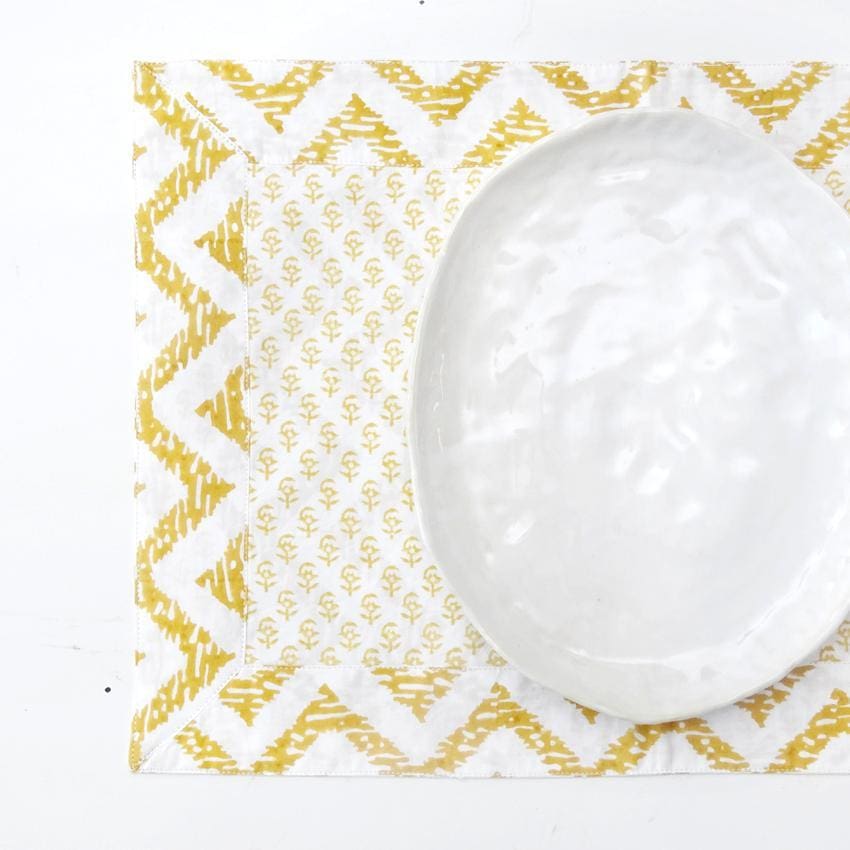 MARNIE YELLOW PLACE MAT