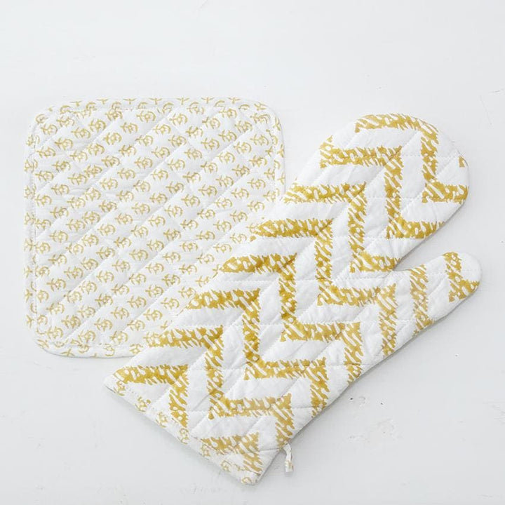 MARNIE YELLOW POT HOLDER