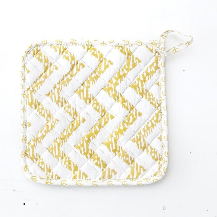 MARNIE YELLOW POT HOLDER