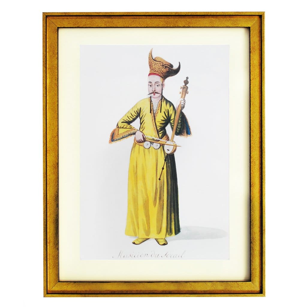 Musician of The Seraglio ART PRINT - Art prints