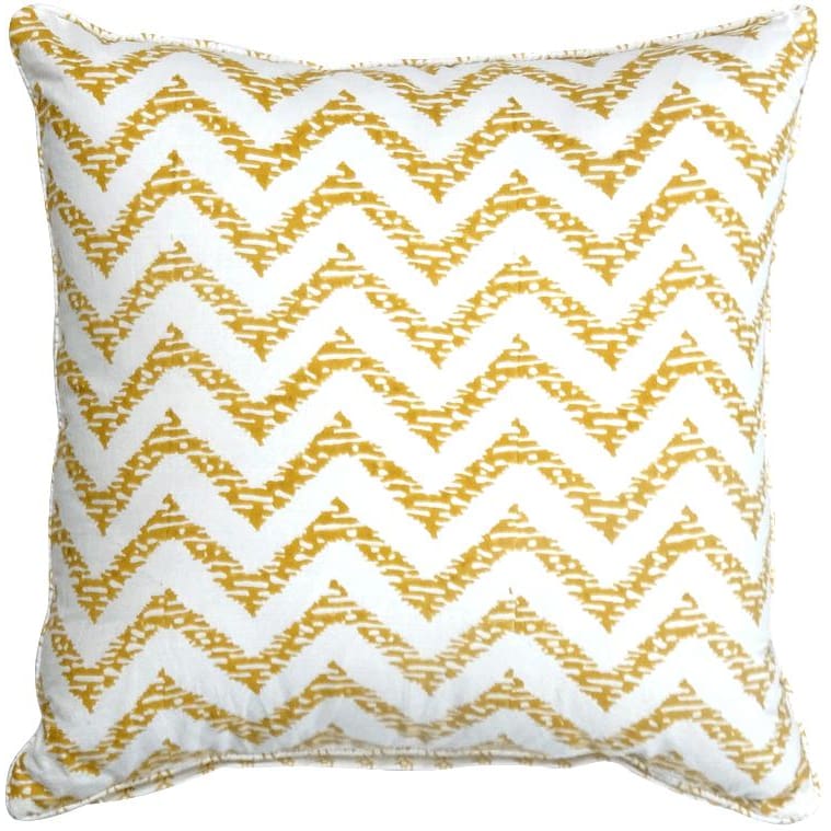 MYRAH YELLOW CUSHION COVER – Ikka Dukka Studio Private