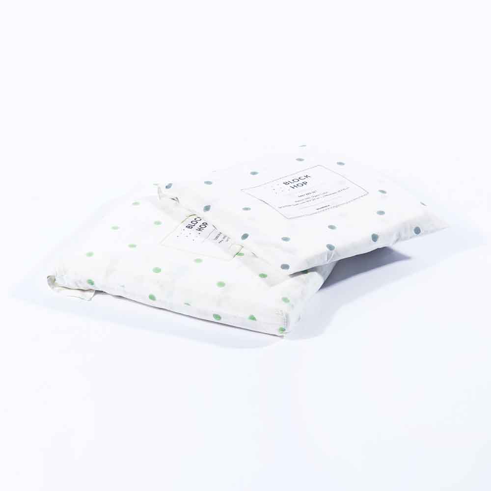 Geometry Blue Toddler Blanket