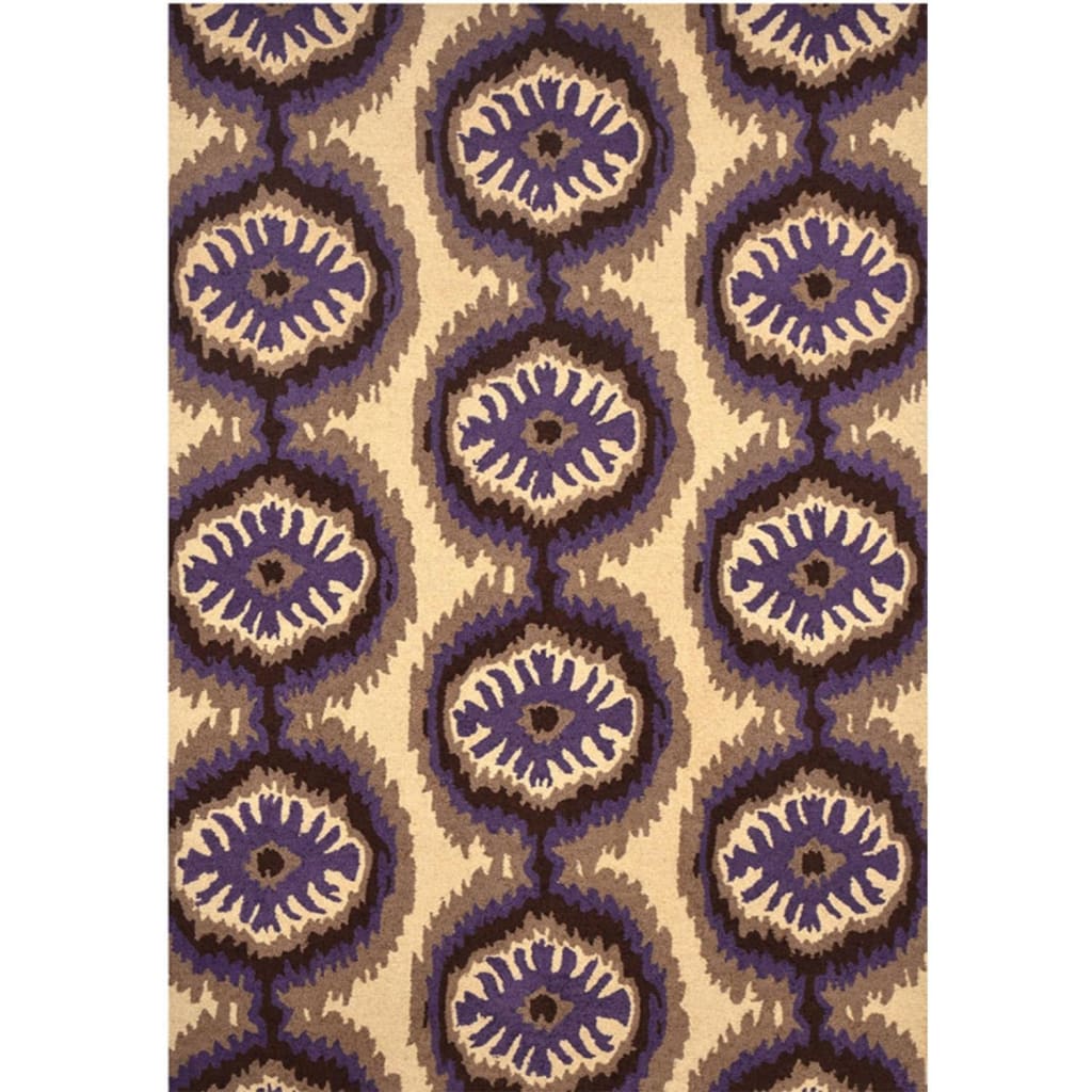 Purple Ikat Carpet