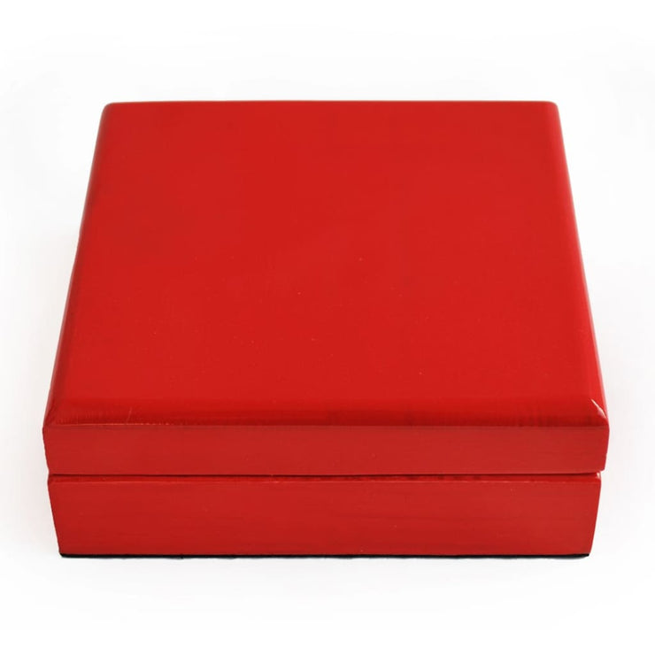 Red Glossy Coin Box (4 coins) - COIN BOX