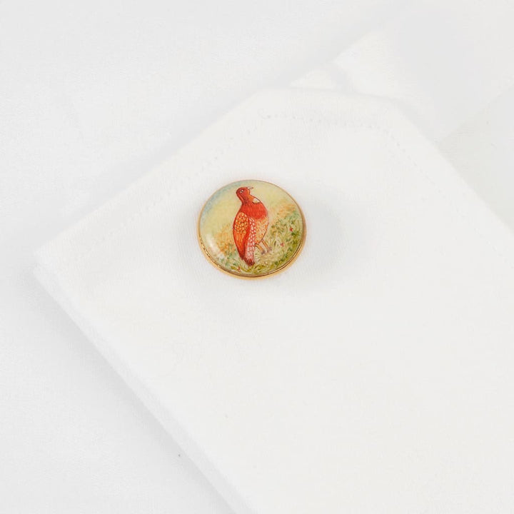 SIGNATURE PATRIDGE CUFFLINKS