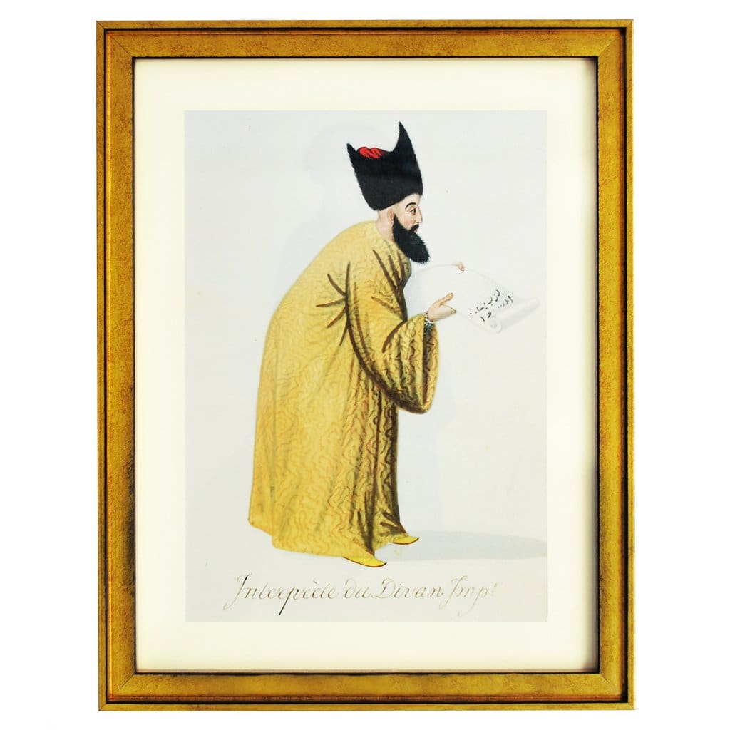 The Interpreter of The Divan ART PRINT - Art prints