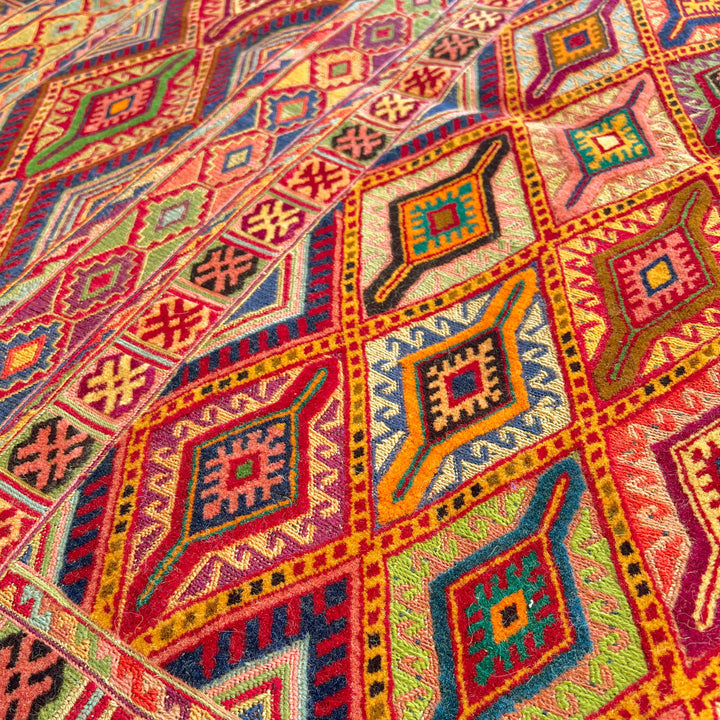 Zameen Daizangi One-OF-A-Kind-Afghan Rug