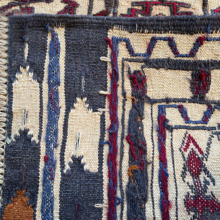 Shikar Sozani One-OF-A-Kind-Afghan Rug