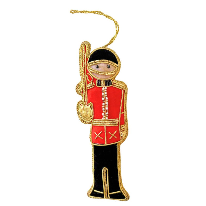 Handmade Royal Guard Embroidered Ornament
