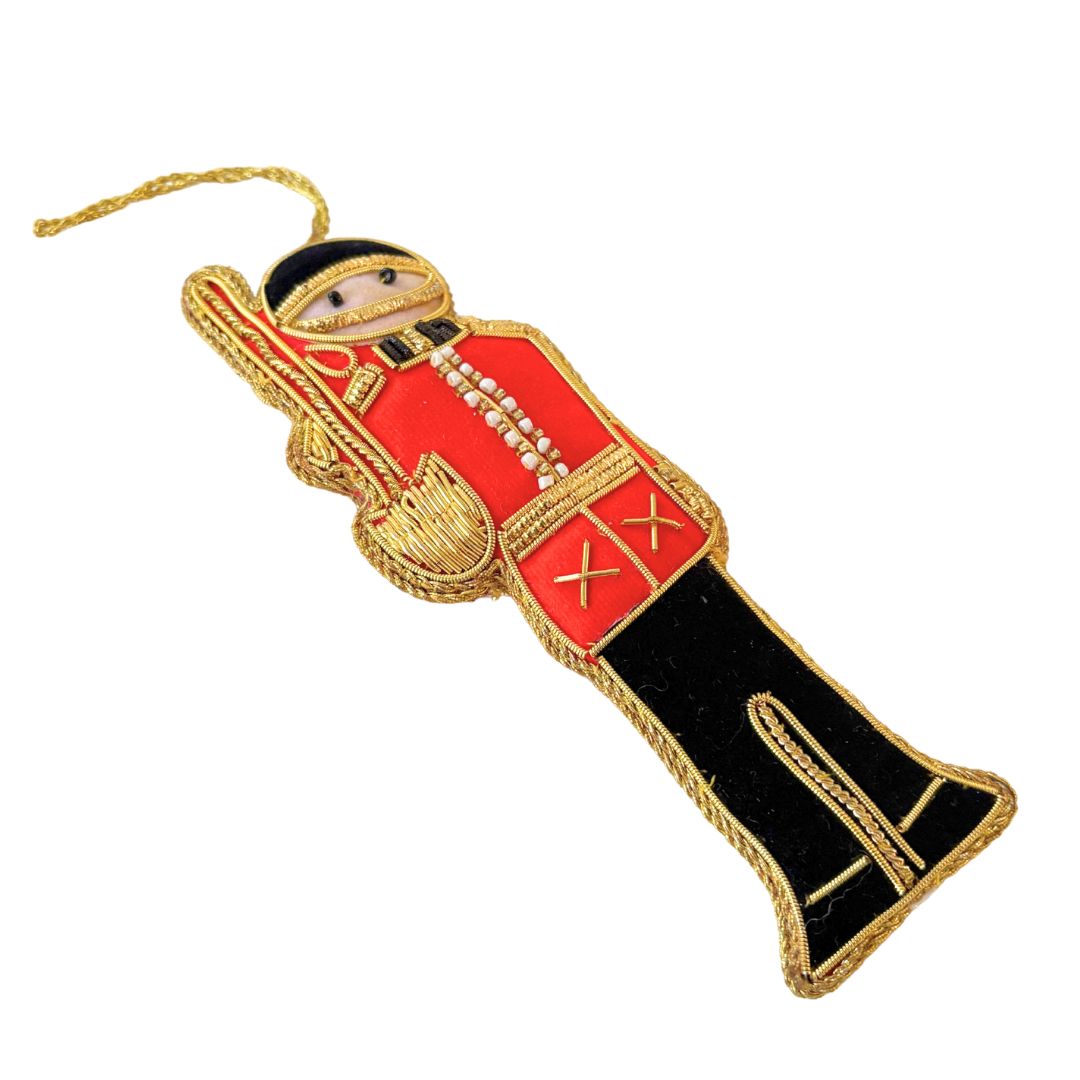 Handmade Royal Guard Embroidered Ornament