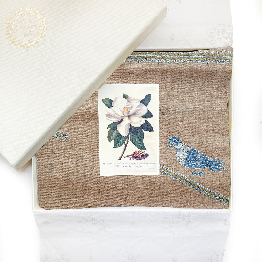 Pashmina Aster Embroidered Stole