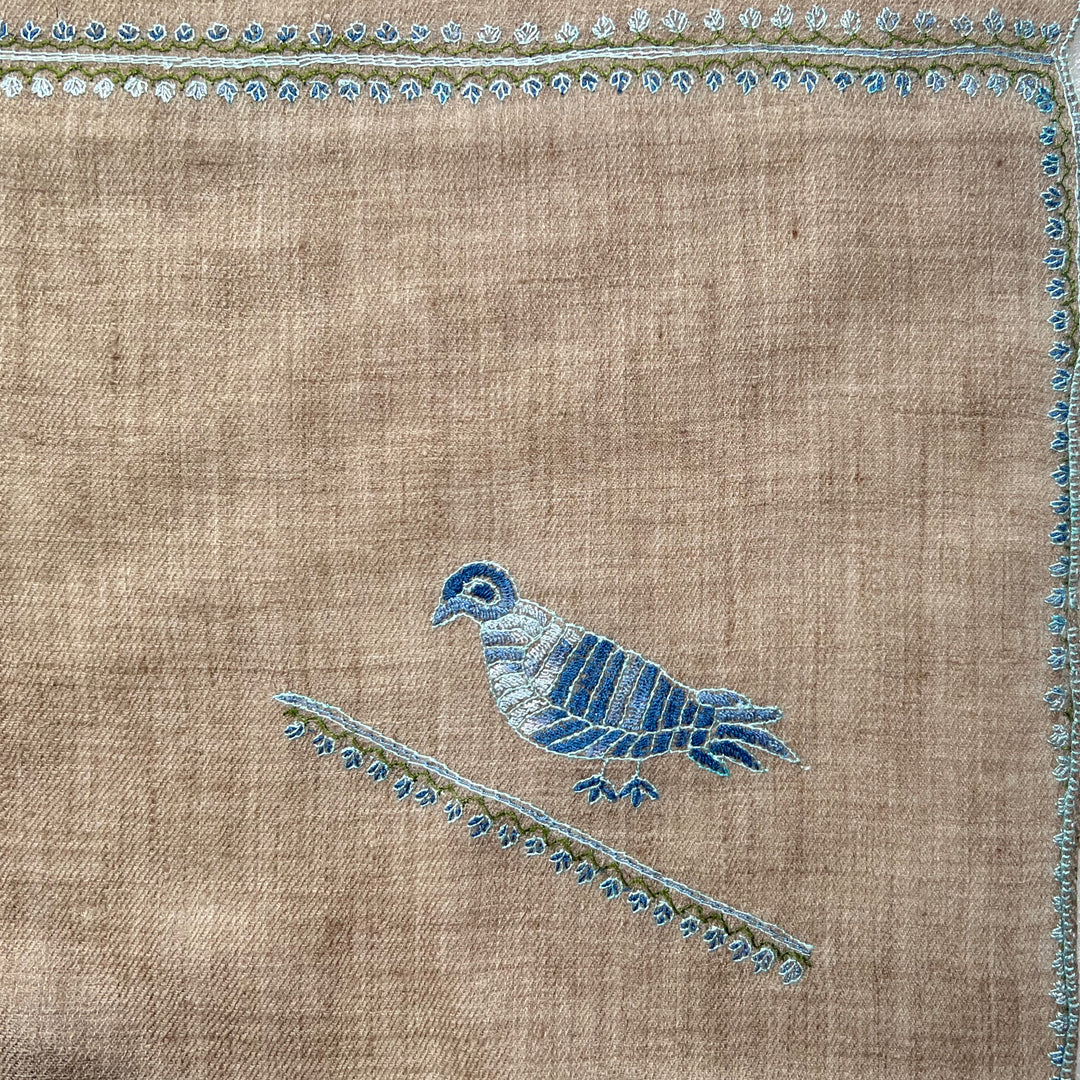 Pashmina Aster Embroidered Stole