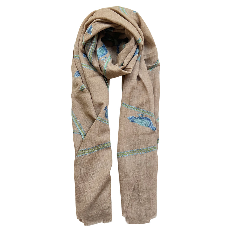 Pashmina Merlin Embroidered Stole
