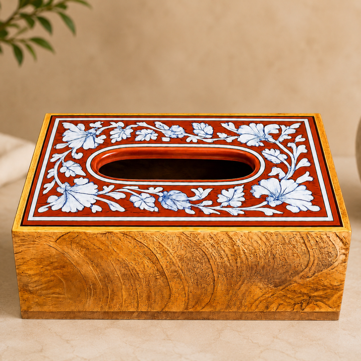 Pansy Rogue Tissue Box