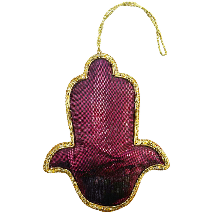 Handmade Hamsa Christmas Ornament