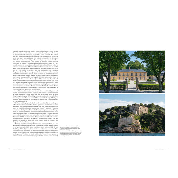 Presidential Residences in France Book