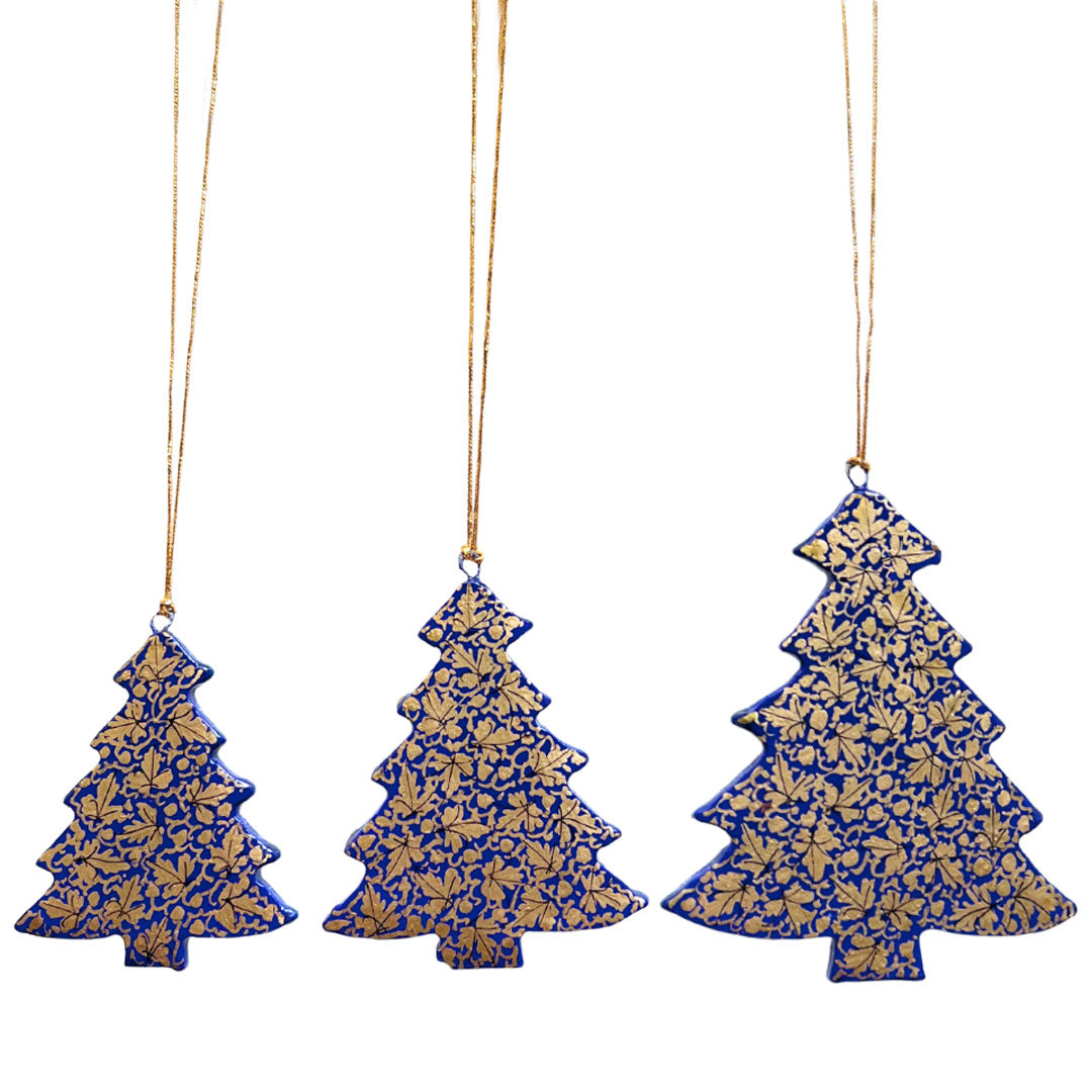 Midnight Meadow Christmas tree Ornament