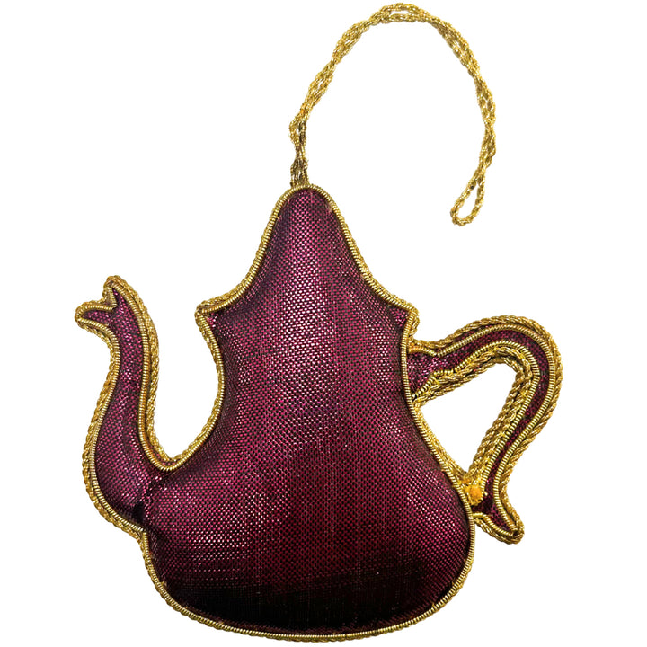 Handmade Teapot Christmas Ornament