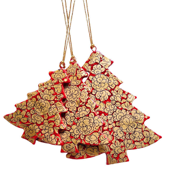 Folk Forest Christmas Tree Ornament