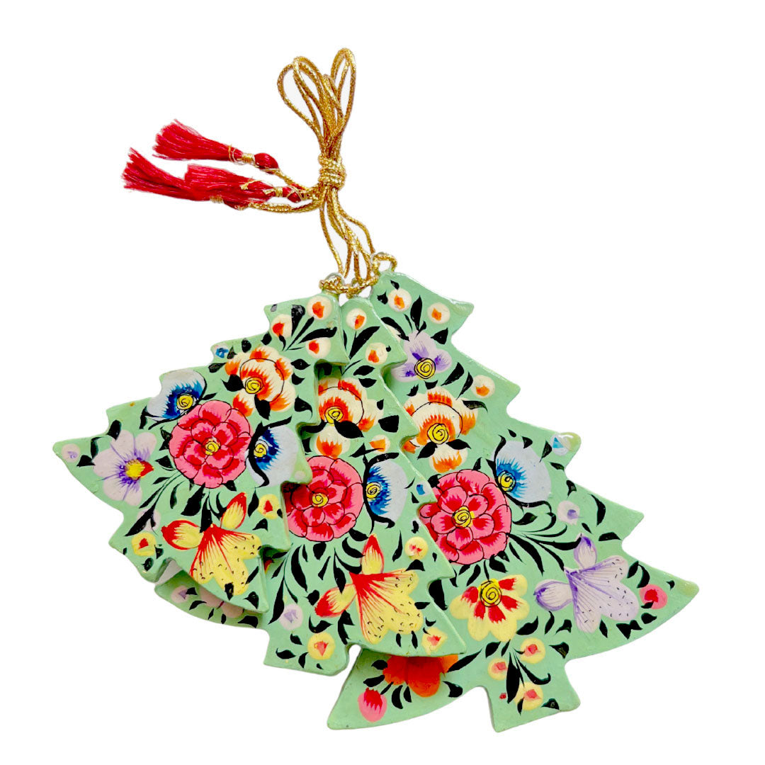 The Painted Pine Grove Christmas tree Ornament