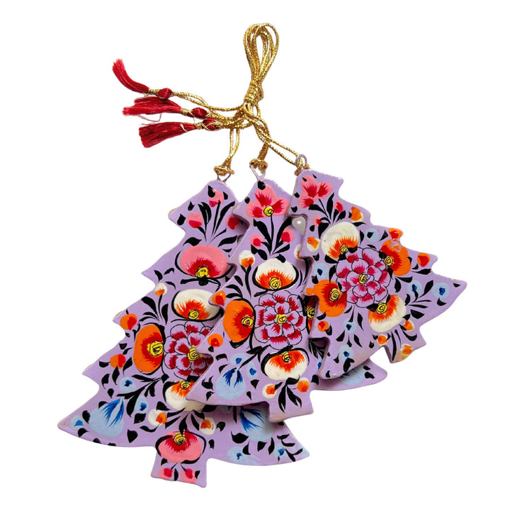 Winter Trees Christmas Ornament