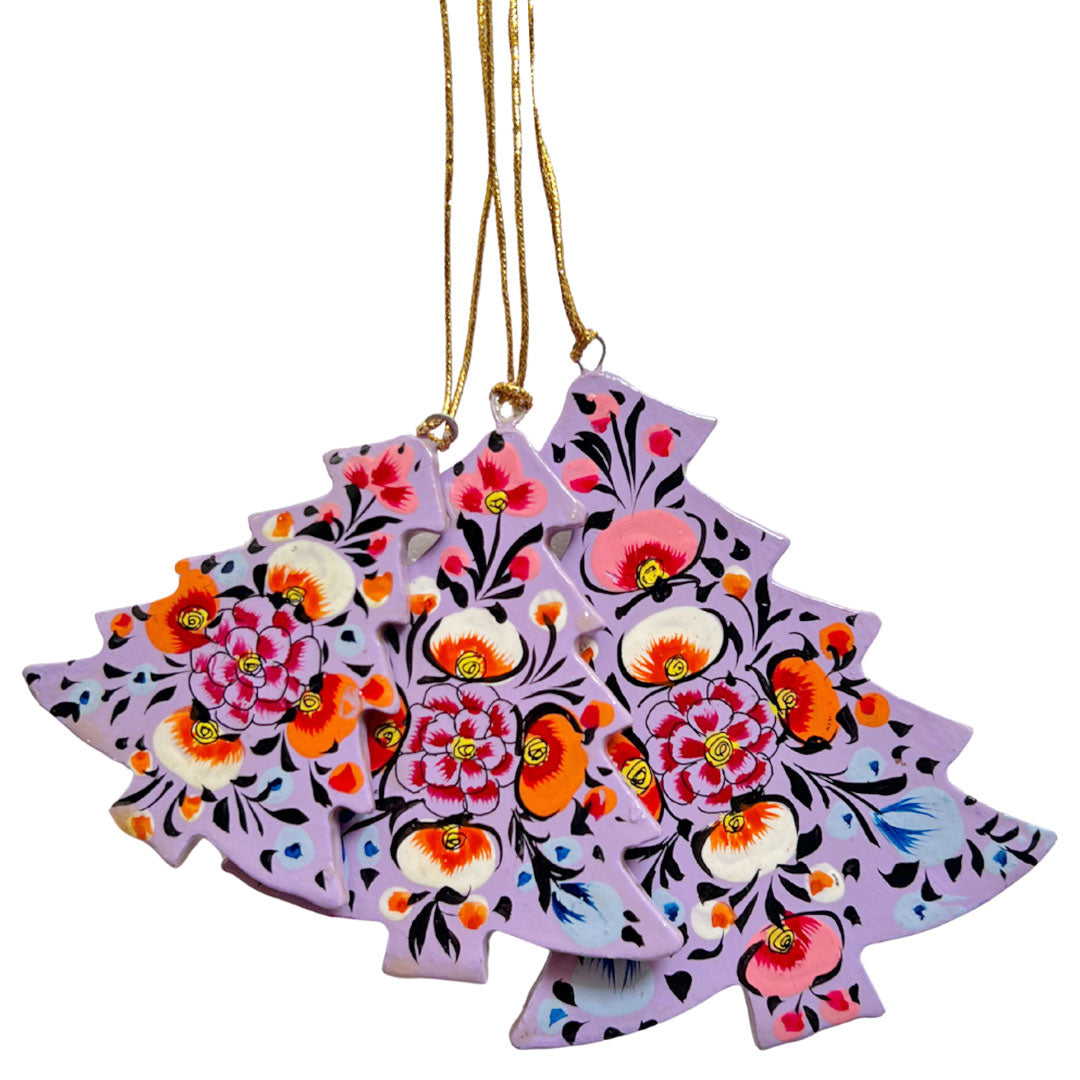 Winter Trees Christmas Ornament