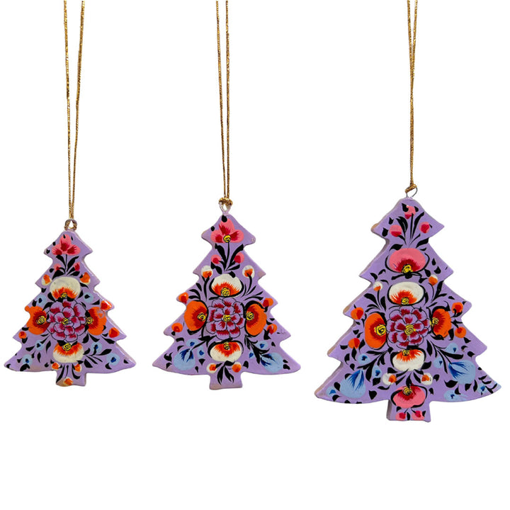 Winter Trees Christmas Ornament