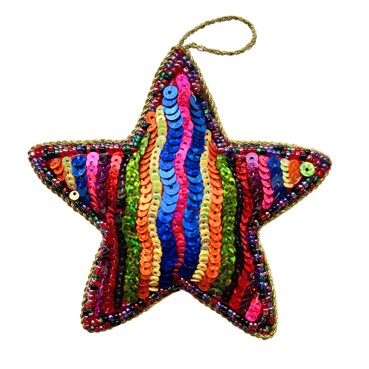 Handmade Star Christmas Ornament