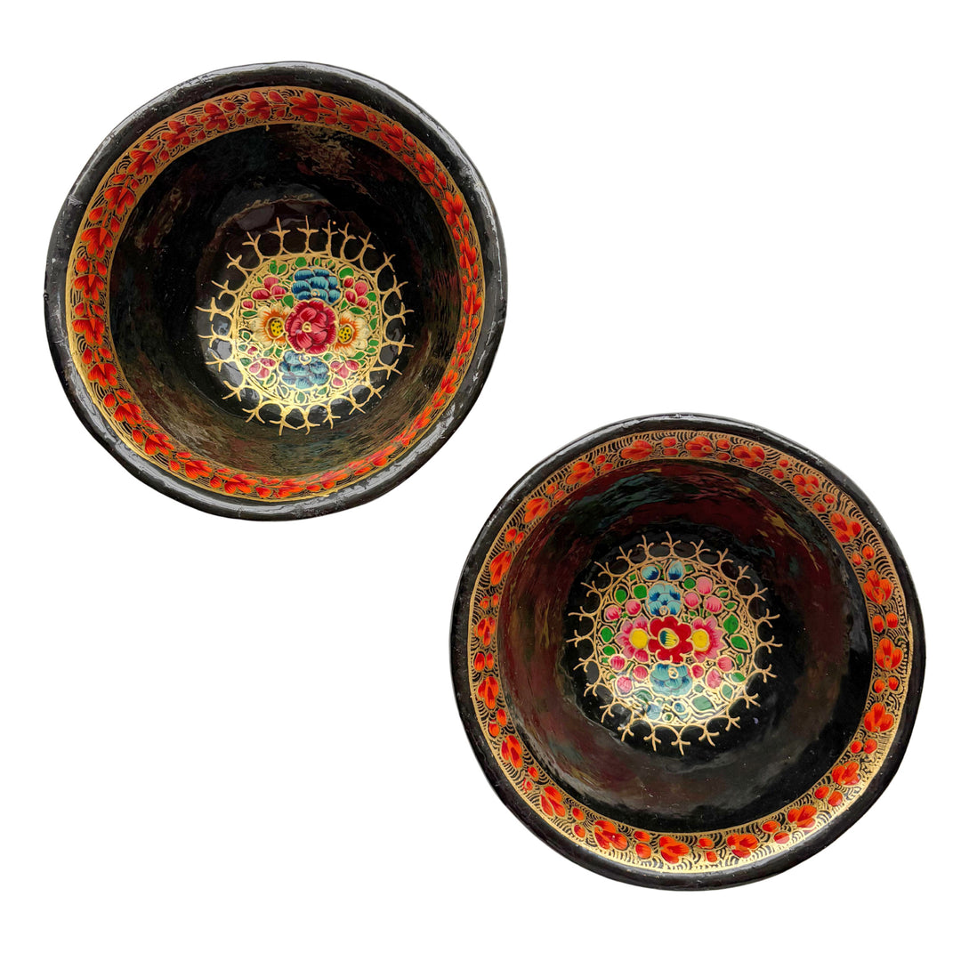 Hand-Painted Kashmiri Bowls