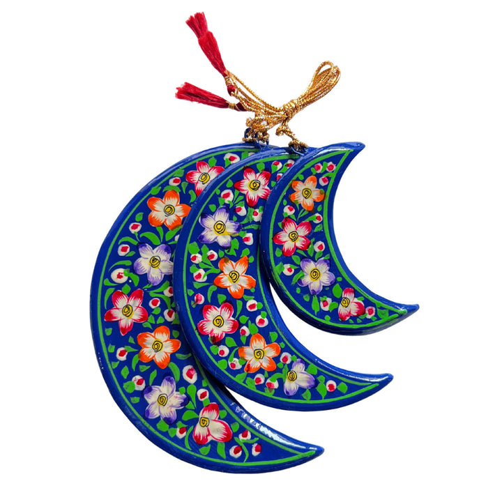 Crescent Christmas Moon Ornament