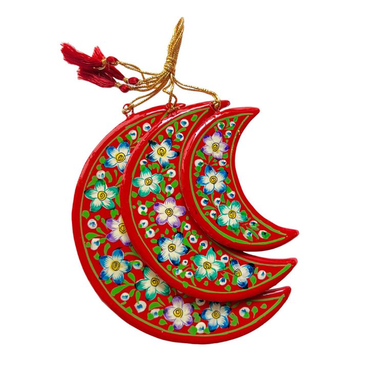 Nightfall Christmas Moon Ornament