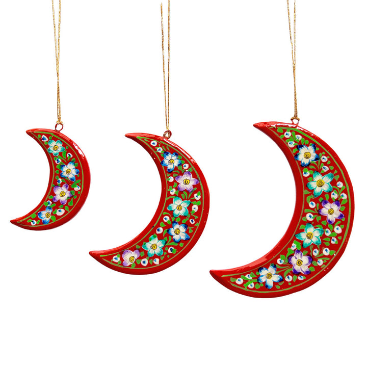 Nightfall Christmas Moon Ornament