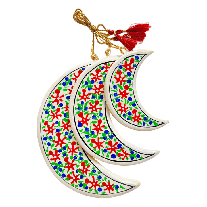 Moon Christmas Ornament