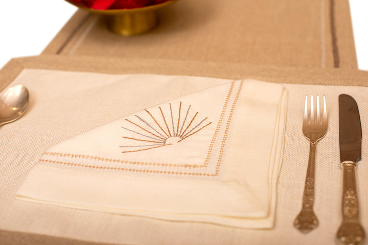 Placemats and Napkins - Cream