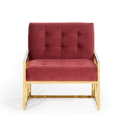 GOLD LOUNGE CHAIR