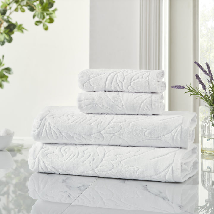 ACCENT EGRET - TOWEL SET