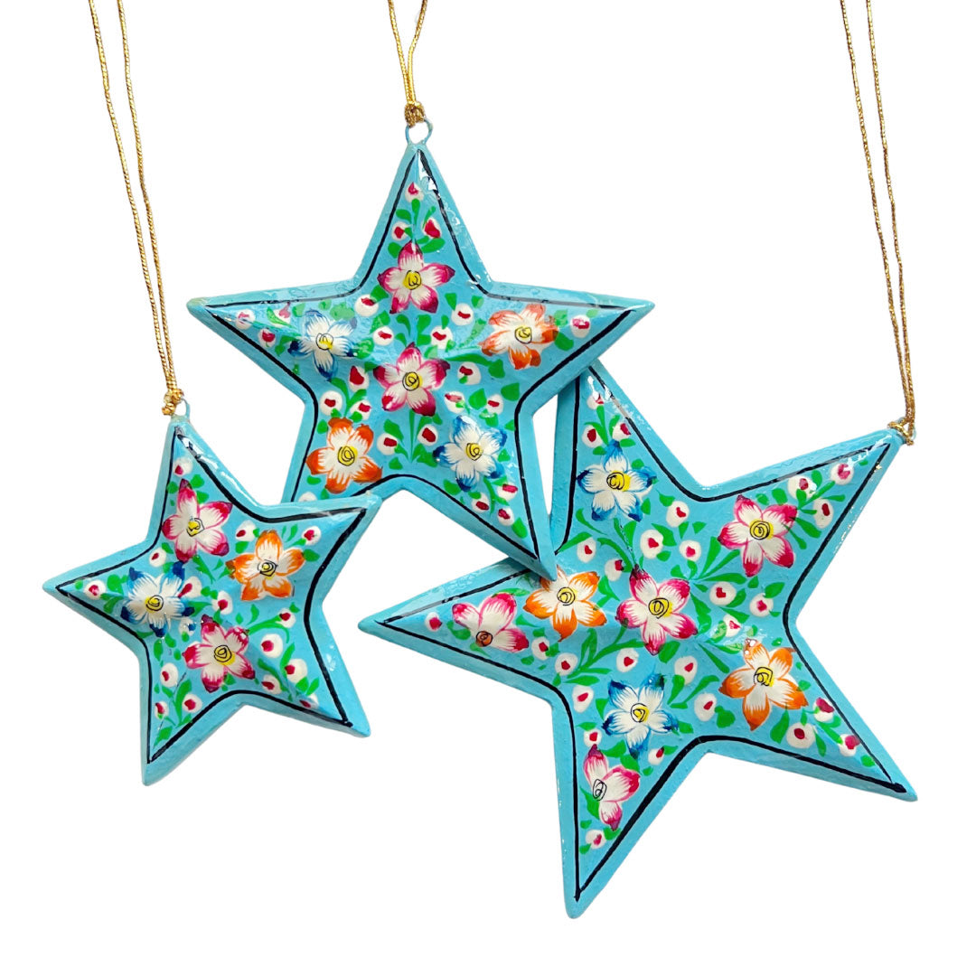 Sky Christmas Star Ornament