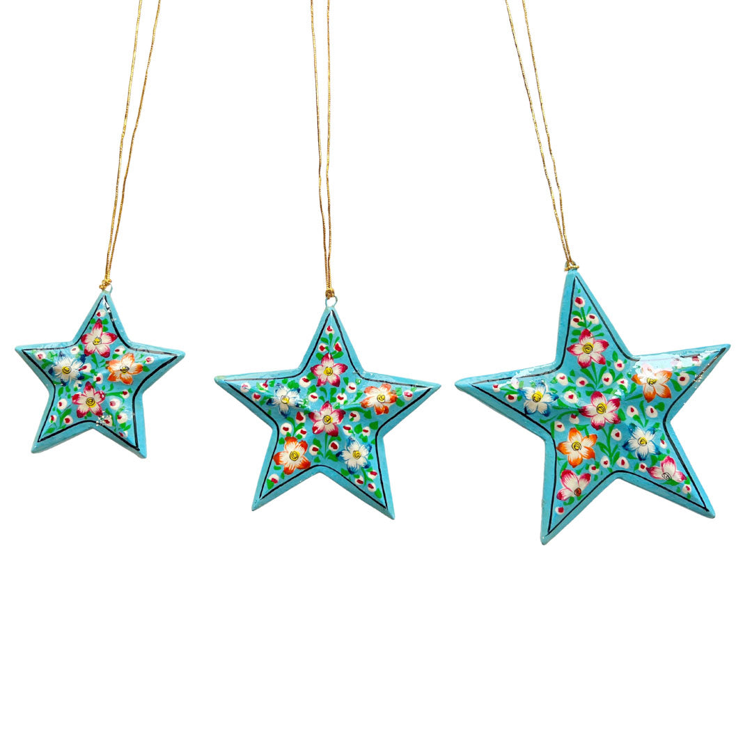 Sky Christmas Star Ornament