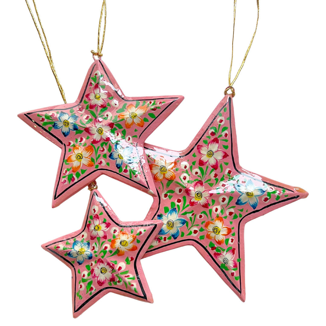 Starlit Christmas Star Ornament