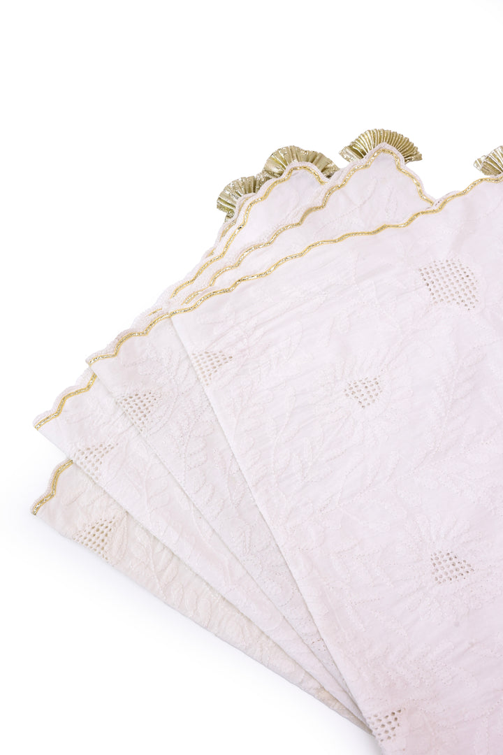 Gota Chikankari - Table Mat